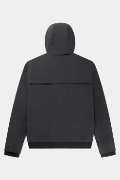 Heren BALR. Jassen*Alec Hooded Windbreaker Jacket Jet Black