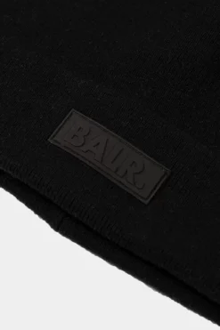 Heren BALR. Petten & Hoeden*Ash Rib Beanie Jet Black