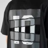 Heren BALR. T-Shirts*10Th Year Anniversary T-Shirt Jet Black