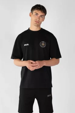 Heren BALR. T-Shirts*10Th Year Anniversary T-Shirt Jet Black