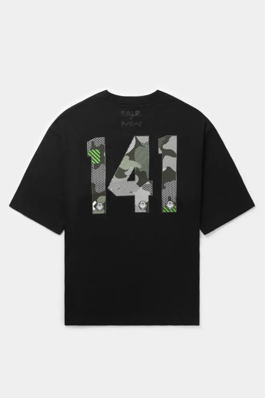 Heren BALR. T-Shirts*X Mwii Joey Box T-Shirt Jet Black