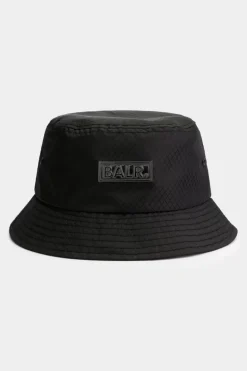 Heren BALR. Petten & Hoeden*X Mwii Ripstop Bucket Hat Jet Black