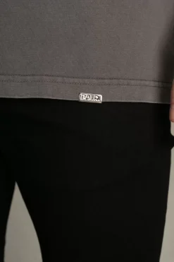 Heren BALR. T-Shirts*Blanks Box T-Shirt Jet Black Vintage