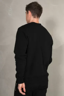 Heren BALR. Sweatshirts*Brand Straight Crewneck Jet Black
