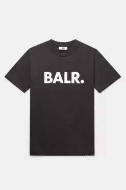 Heren BALR. T-Shirts*Brand Straight T-Shirt Asphalt
