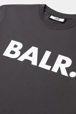 Heren BALR. T-Shirts*Brand Straight T-Shirt Asphalt