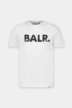 Heren BALR. T-Shirts*Brand Straight T-Shirt Bright White