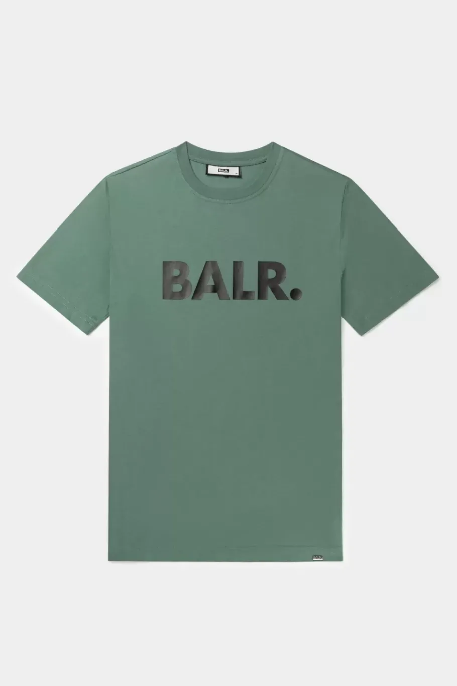 Heren BALR. T-Shirts*Brand Straight T-Shirt Dark Forest/Jet Black