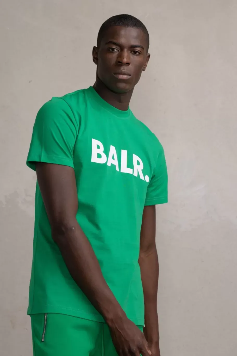Heren BALR. T-Shirts*Brand Straight T-Shirt Putting Green