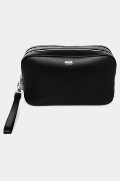Heren BALR. Tassen & Reizen*Bt Leather Toiletry Kit Black