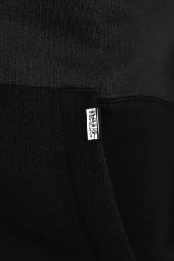 Heren BALR. Hoodies*Carter Loose Double Arrow Hoodie Jet Black/Asphalt