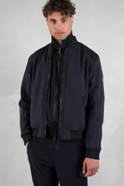 Heren BALR. Jassen*Chase Straight Bomber Jacket Jet Black
