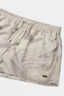 Heren BALR. Zwemkleding*Classic Marble Swim Short Egret