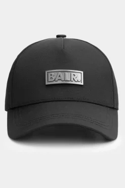 Heren BALR. Petten & Hoeden*Classic Metal Brand Cap Jet Black