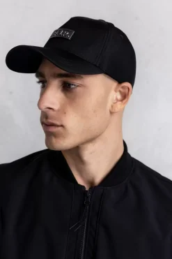 Heren BALR. Petten & Hoeden*Classic Metal Brand Cap Jet Black