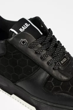 Heren BALR. Sneakers*Club C Classic Debossed Hex Sneaker Jet Black