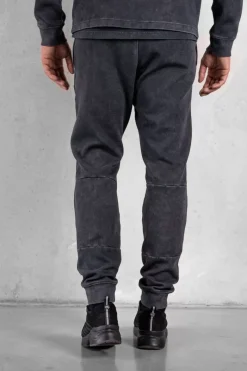 Heren BALR. Broek*D13 Slim Washed Sweatpants Washed Black