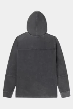 Heren BALR. Hoodies*D13 Straight Washed Hoodie Washed Black