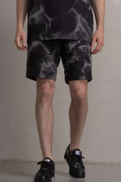 Heren BALR. Shorts*D11 Straight Washed Shorts Ghost Grey Washed