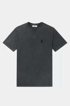 Heren BALR. T-Shirts*D13 Straight Washed T-Shirt Washed Black