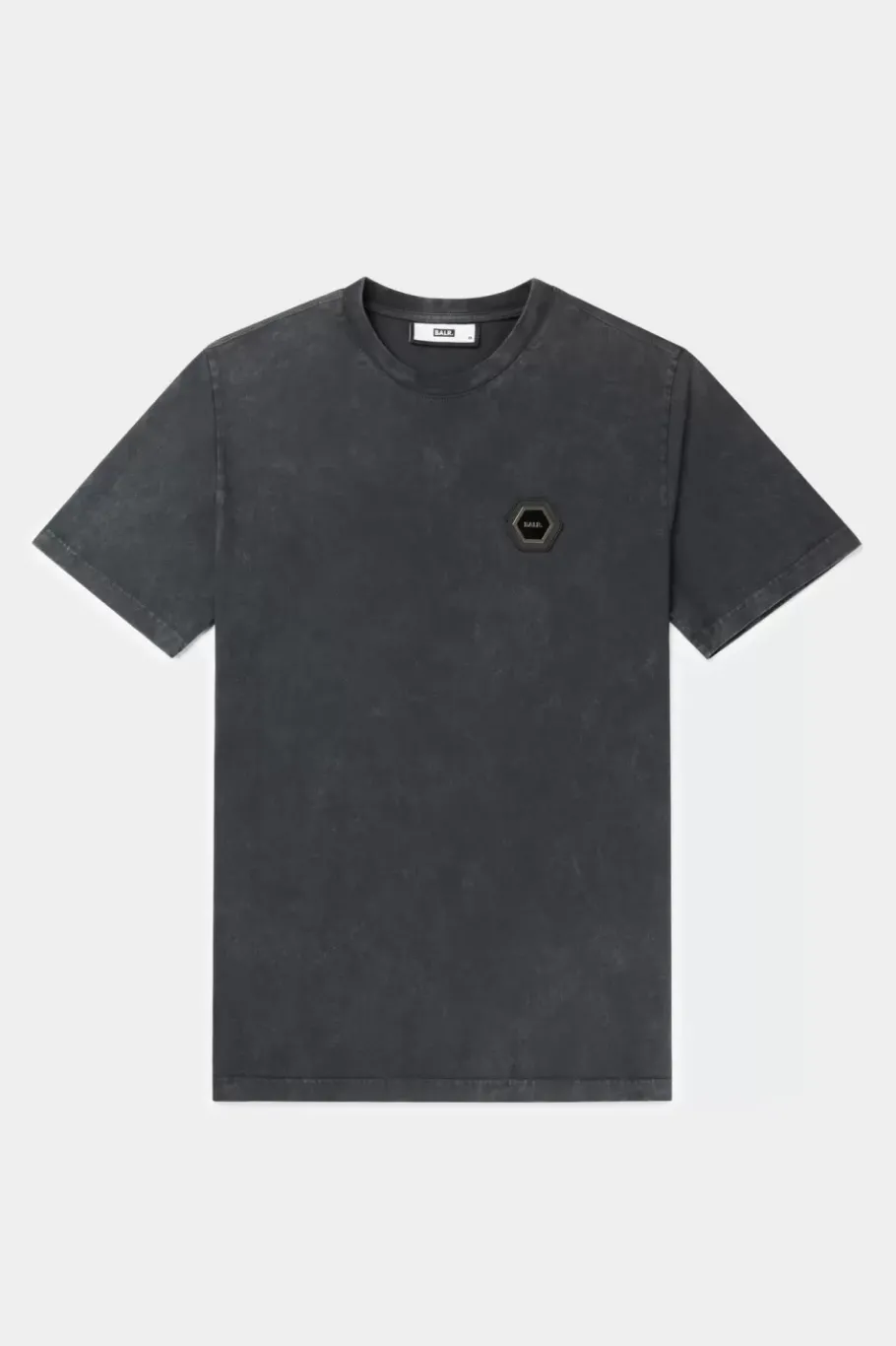 Heren BALR. T-Shirts*D13 Straight Washed T-Shirt Washed Black