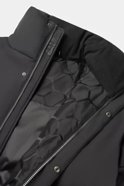 Heren BALR. Jassen*Dante Jacquard Long Puffer Jet Black