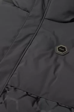 Heren BALR. Jassen*Dante Jacquard Long Puffer Jet Black
