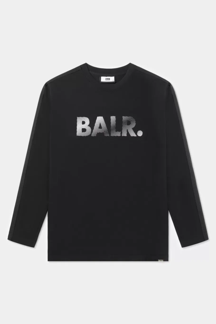 Heren BALR. T-Shirts*Franck Relaxed Tunnel Longsleeve T-Shirt Jet Black