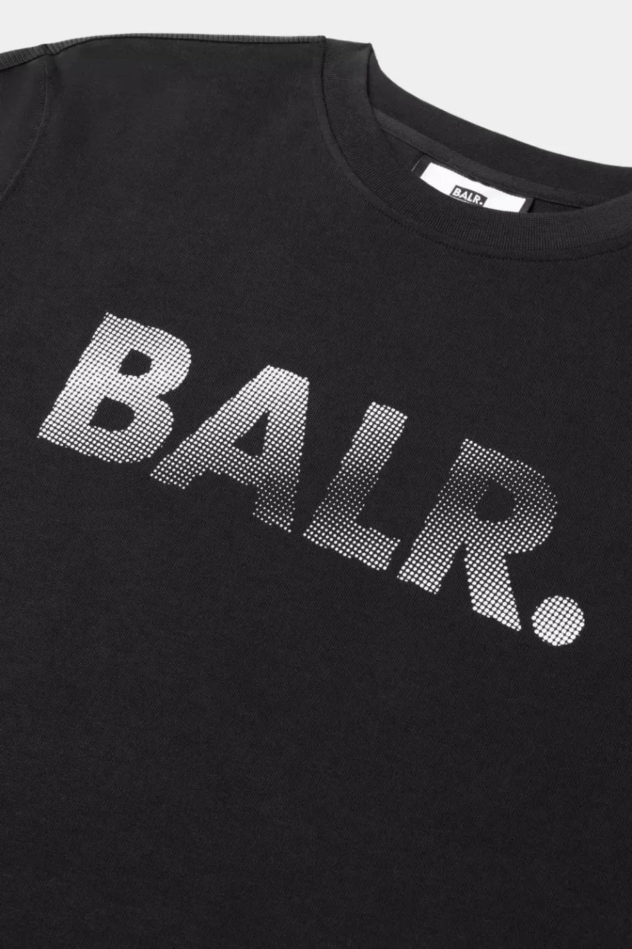 Heren BALR. T-Shirts*Franck Relaxed Tunnel Longsleeve T-Shirt Jet Black