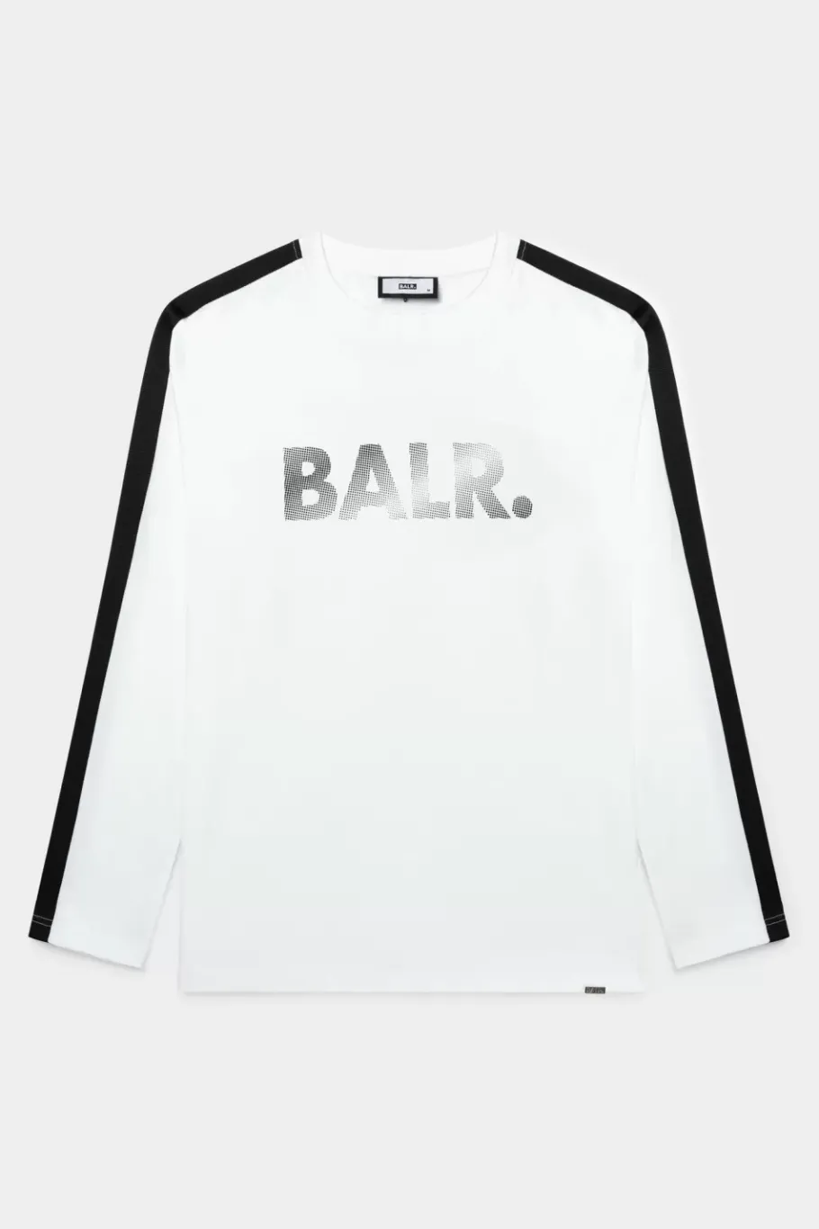 Heren BALR. T-Shirts*Franck Relaxed Tunnel Longsleeve T-Shirt Bright White