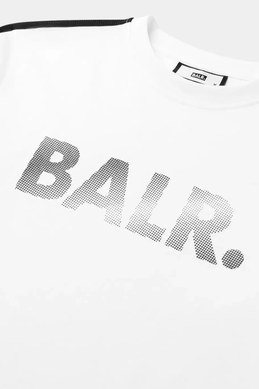 Heren BALR. T-Shirts*Franck Relaxed Tunnel Longsleeve T-Shirt Bright White