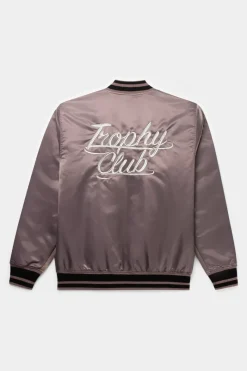 Heren BALR. Jassen*Hazel Loose Zip Trophy Bomber Jacket Purple Dove