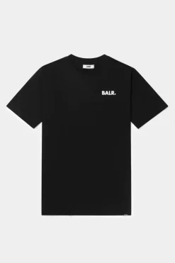 Heren BALR. T-Shirts*Joey Box Double Arrow T-Shirt Jet Black