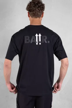 Heren BALR. T-Shirts*Joey Box Double Arrow T-Shirt Jet Black