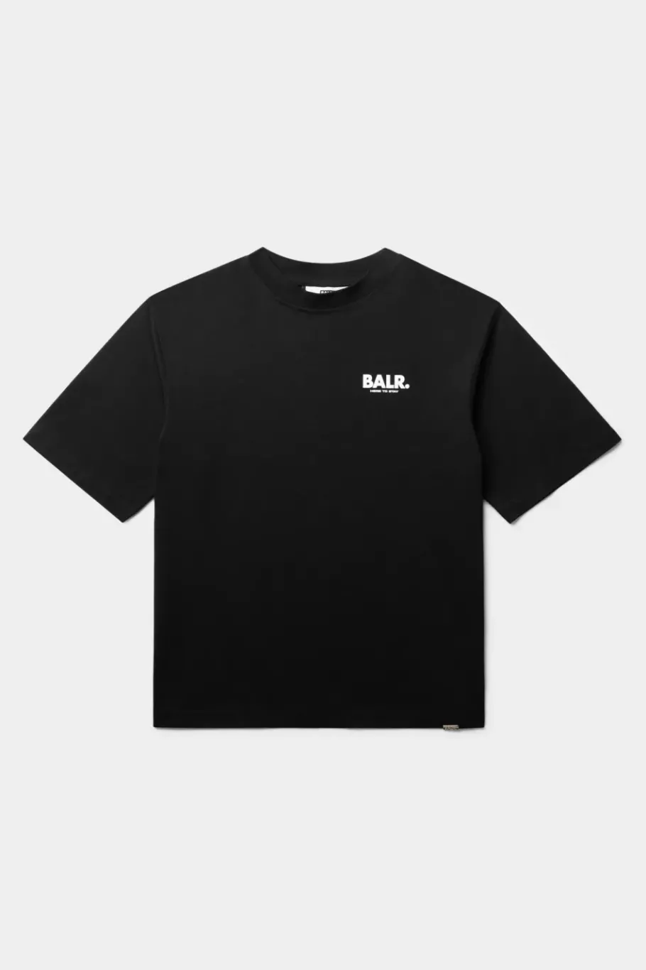 Heren BALR. T-Shirts*Joey Box H2S Globe T-Shirt Jet Black