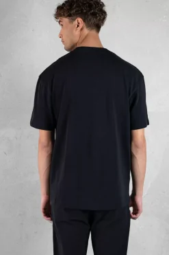 Heren BALR. T-Shirts*Joey Box H2S T-Shirt Jet Black