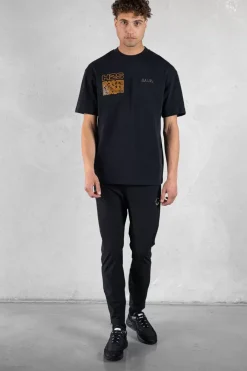 Heren BALR. T-Shirts*Joey Box H2S T-Shirt Jet Black