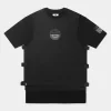 Heren BALR. T-Shirts*Joey Box Mesh T-Shirt Jet Black