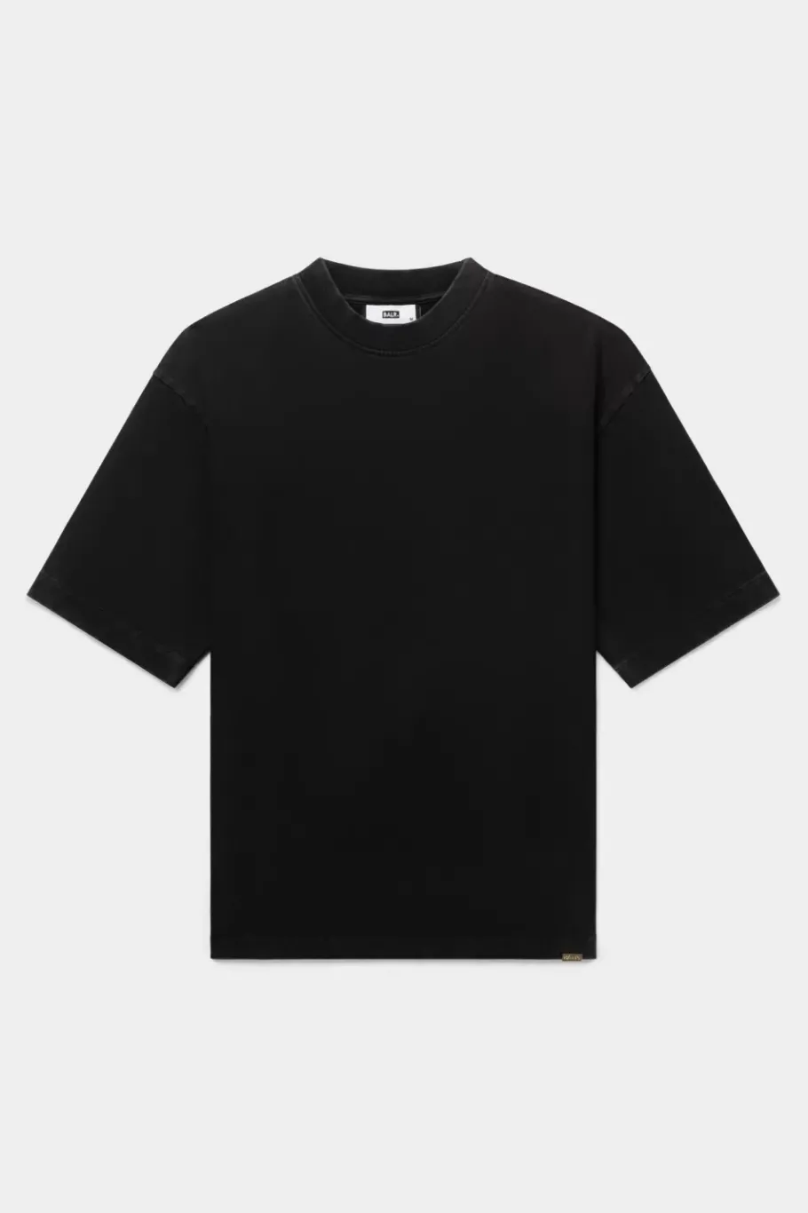 Heren BALR. T-Shirts*Joey Box Washed Melted Brand T-Shirt Jet Black