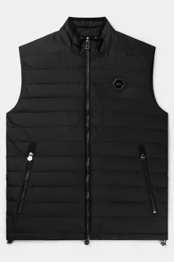 Heren BALR. Jassen*Lincoln Regular Bodywarmer Jacket Jet Black