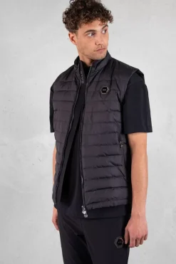 Heren BALR. Jassen*Lincoln Regular Bodywarmer Jacket Jet Black