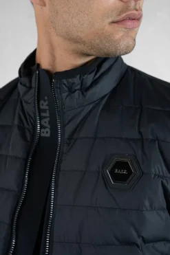 Heren BALR. Jassen*Lincoln Regular Bodywarmer Jacket Jet Black