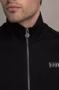 Heren BALR. Jassen*Louis Slim Panel Track Jacket Jet Black
