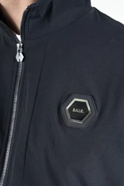 Heren BALR. Jassen*Louis Slim Ripstop Track Jacket Jet Black