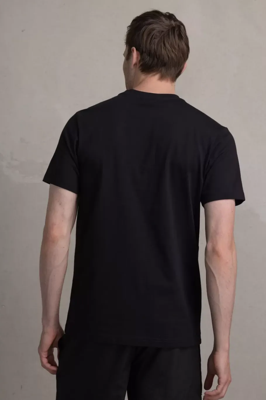 Heren BALR. T-Shirts*Olaf Straight Gold Doll T-Shirt Jet Black