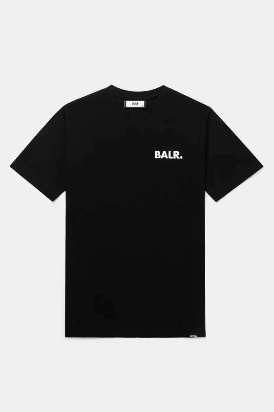Heren BALR. T-Shirts*Olaf Straight Graffiti T-Shirt Jet Black