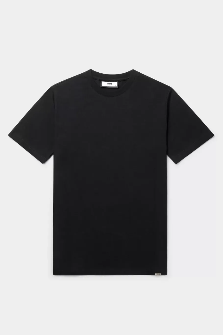 Heren BALR. T-Shirts*Olaf Straight Multi Color Card T-Shirt Jet Black
