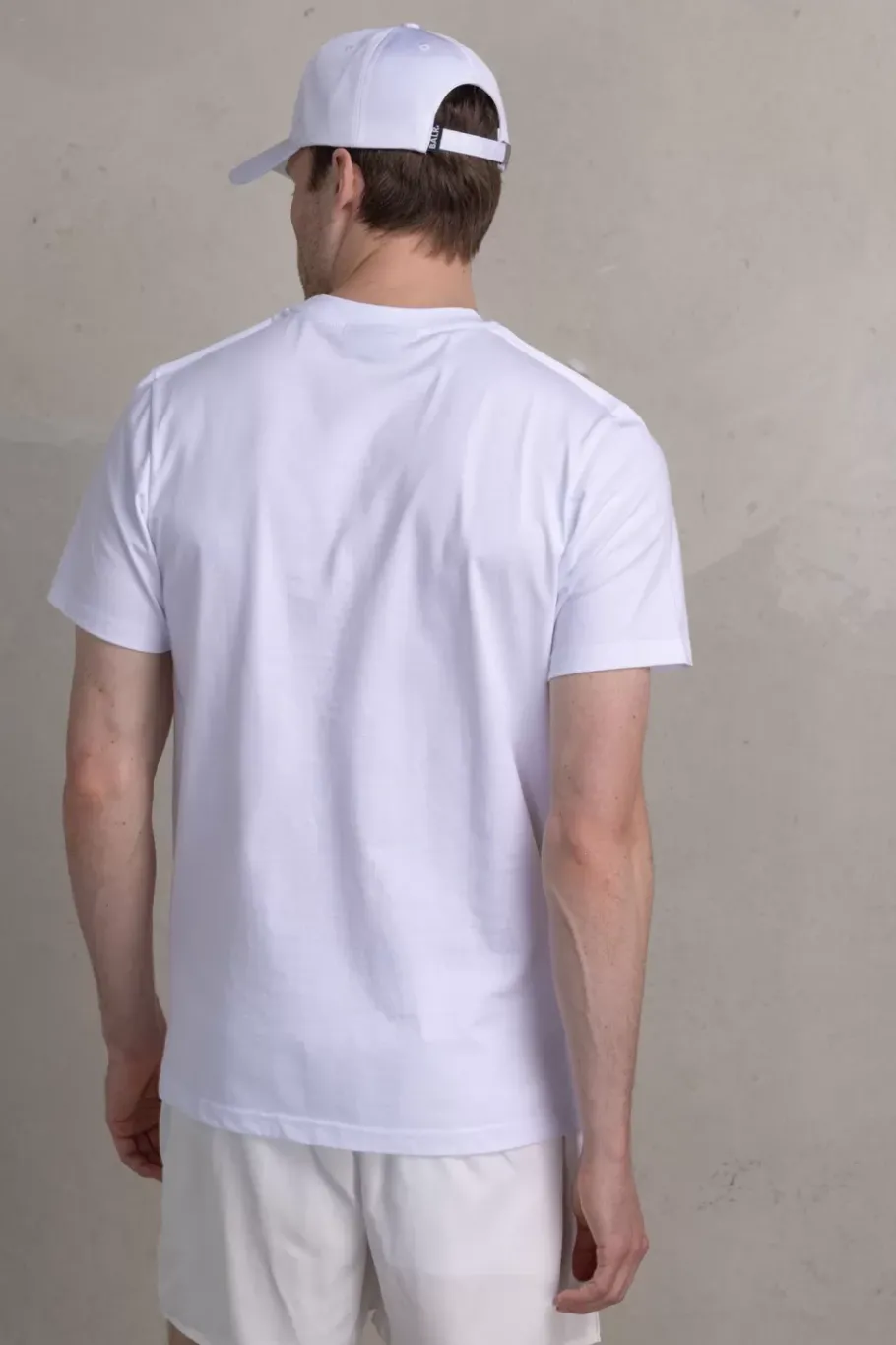 Heren BALR. T-Shirts*Olaf Straight Neon Brand T-Shirt Bright White/Paisley Purple
