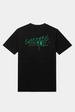 Heren BALR. T-Shirts*Olaf Straight Success T-Shirt Jet Black/Bright White