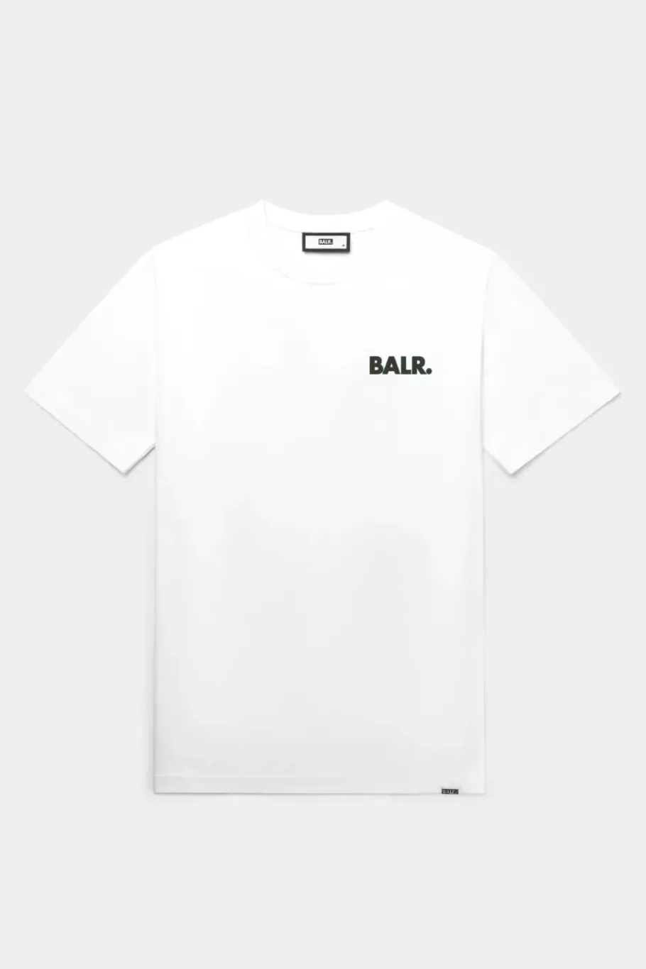 Heren BALR. T-Shirts*Olaf Straight Success T-Shirt Bright White/Jet Black